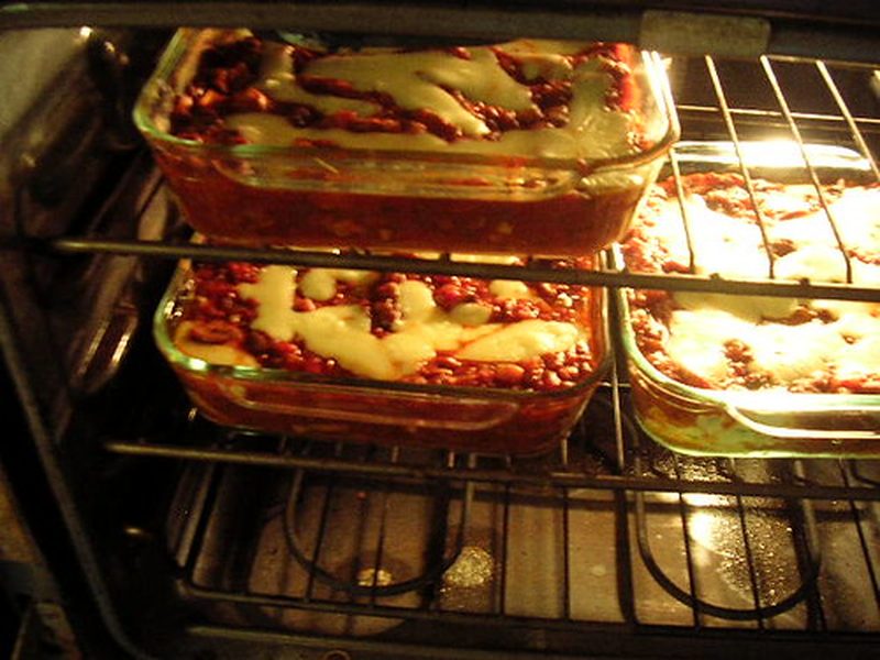 Meat lasagna