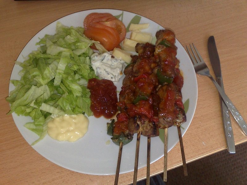 Pork shashlik