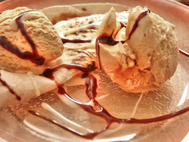 Vanilla ice cream